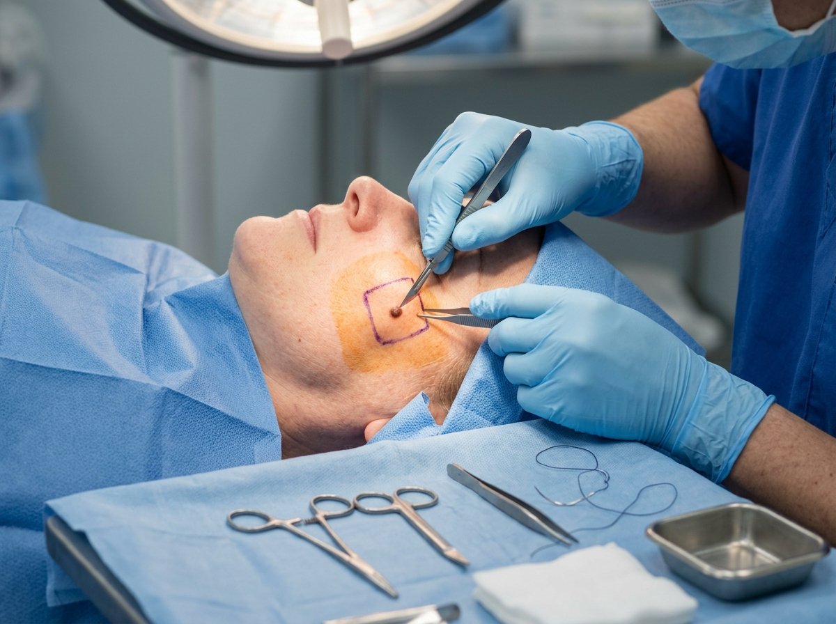 Mole Excision at Capstone Clinic